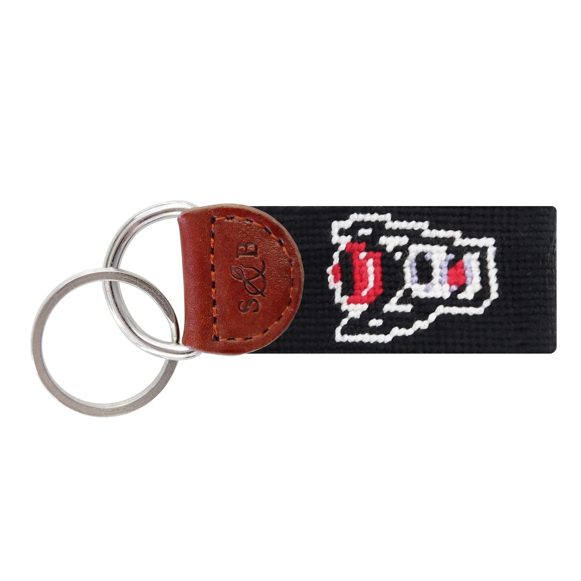 Smathers and Branson Needlepoint Key Fob