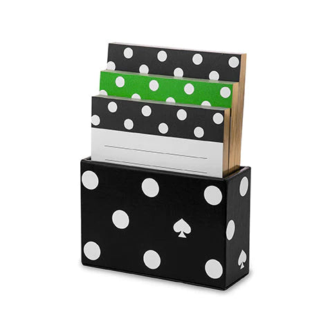 Kate Spade Notepad Set With Holder