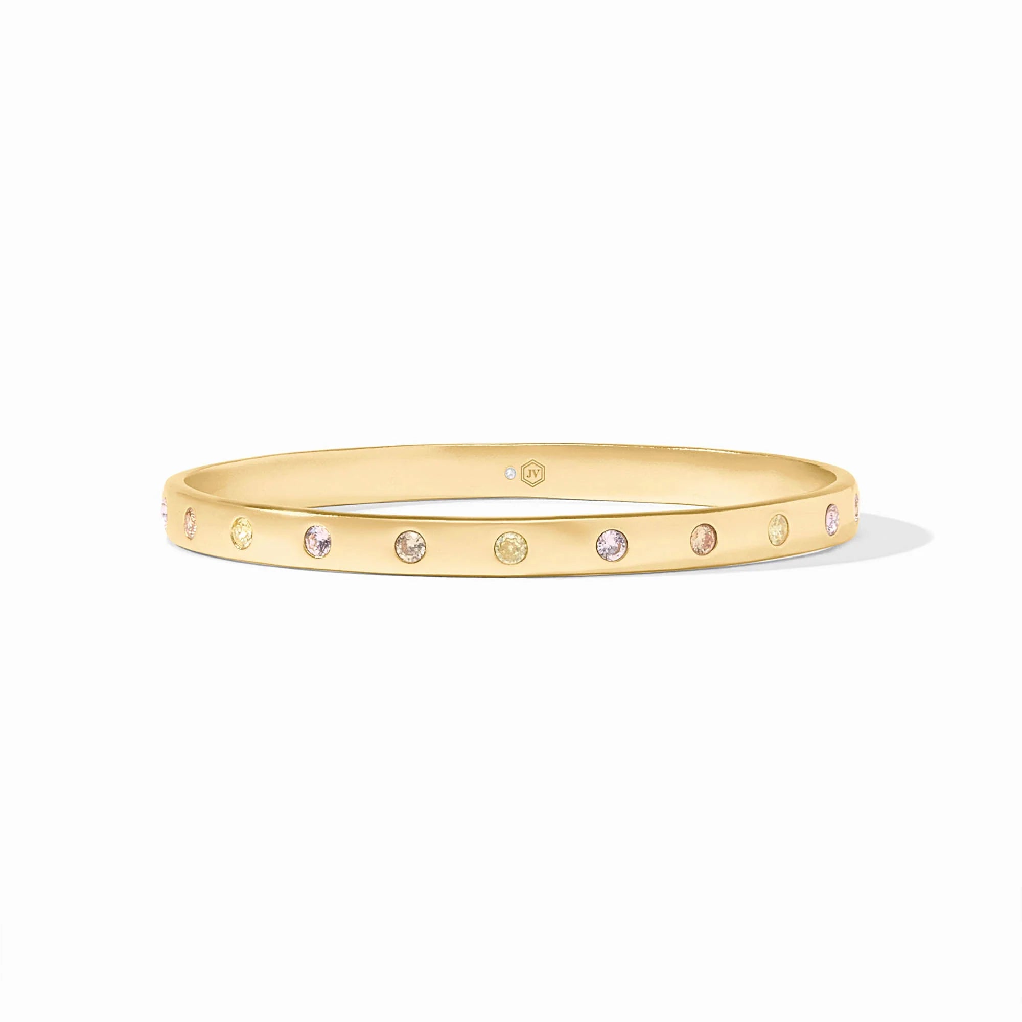 Julie Vos Rainbow Bangle, Champange Radiance