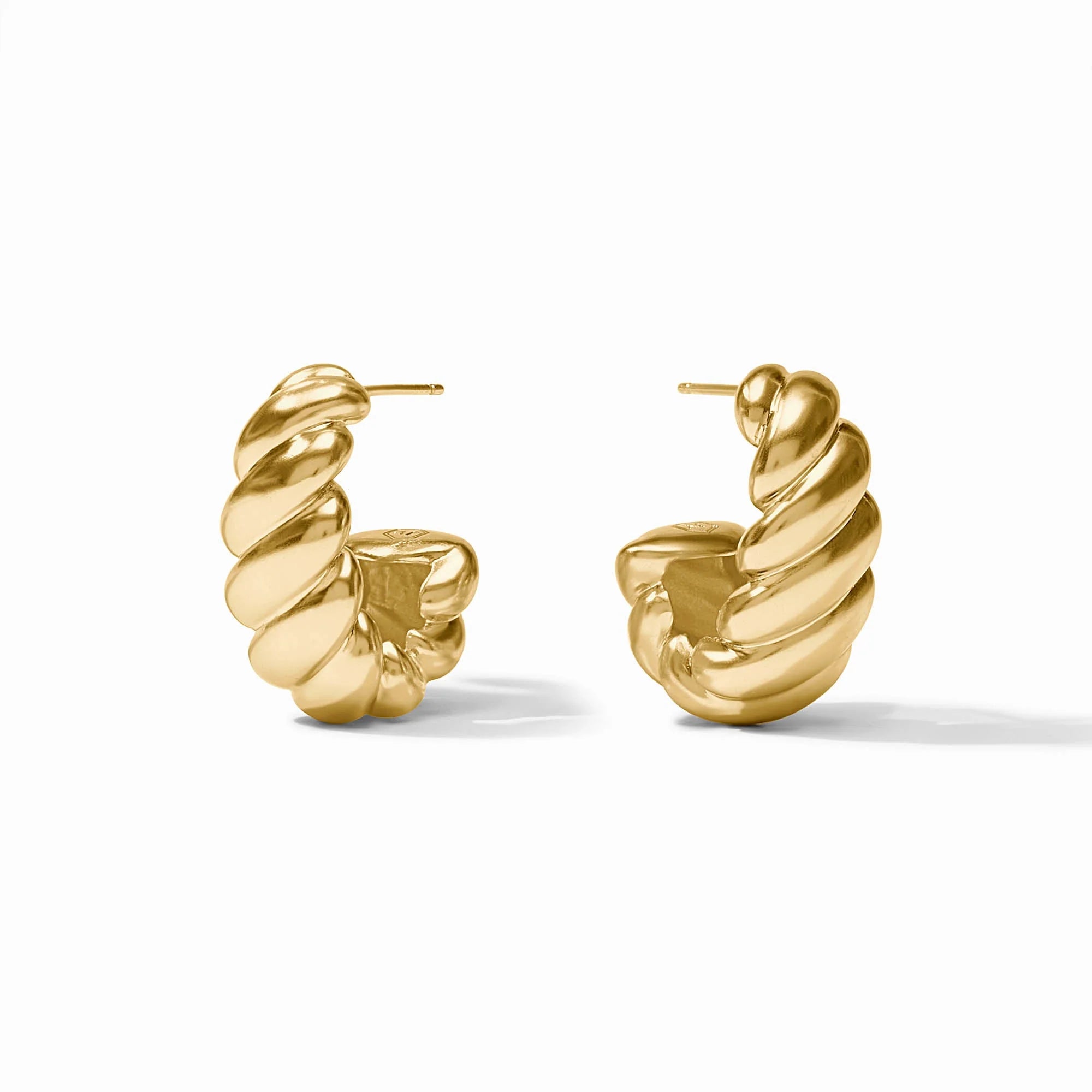 Julie Vos Gold Ravello Statement Hoop