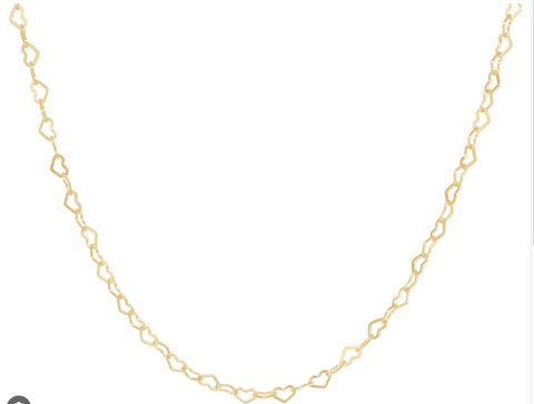 E Newton Gold Love Chain