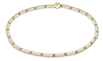 E Newton Gameday Home Sincerity Pattern 2mm Bead Bracelet