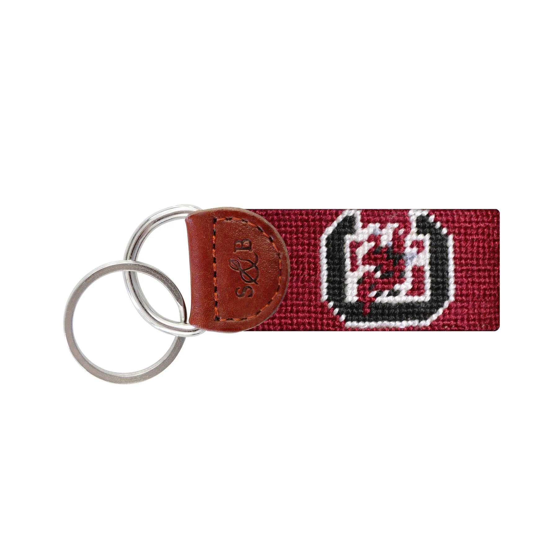 Smathers and Branson Needlepoint Key Fob