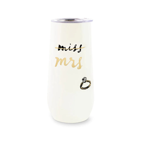 Kate Spade Stainless Steel Champagne Flute