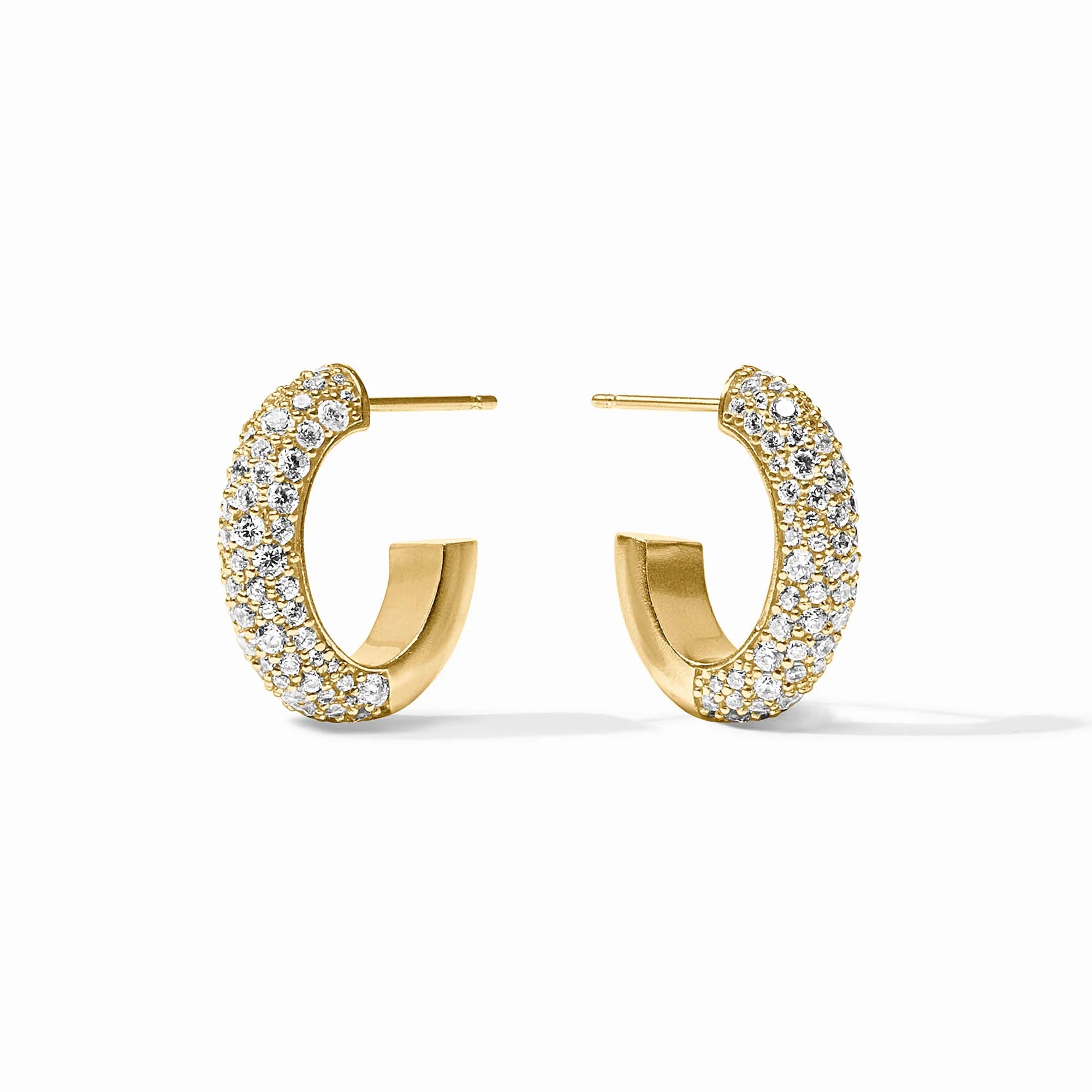 Julie Vos Stardust Hoop- Cubic Zirconia