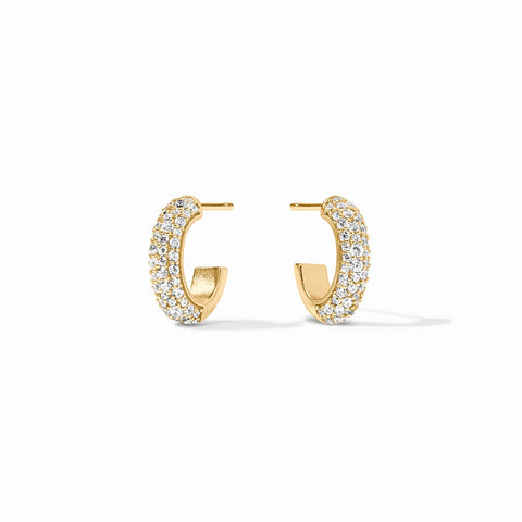 Julie Vos Stardust Hoop- Cubic Zirconia