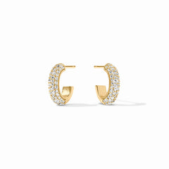 Julie Vos Stardust Hoop- Cubic Zirconia