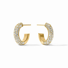 Julie Vos Stardust Hoop- Cubic Zirconia