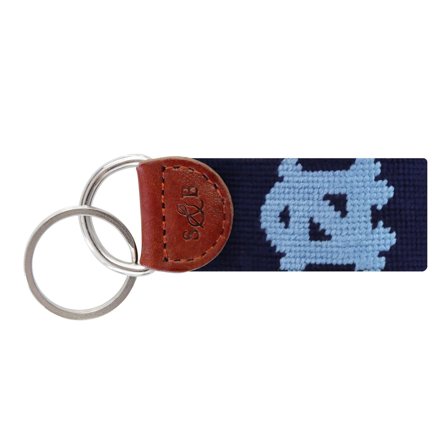 Smathers and Branson Needlepoint Key Fob