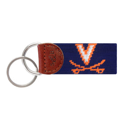 Smathers and Branson Needlepoint Key Fob