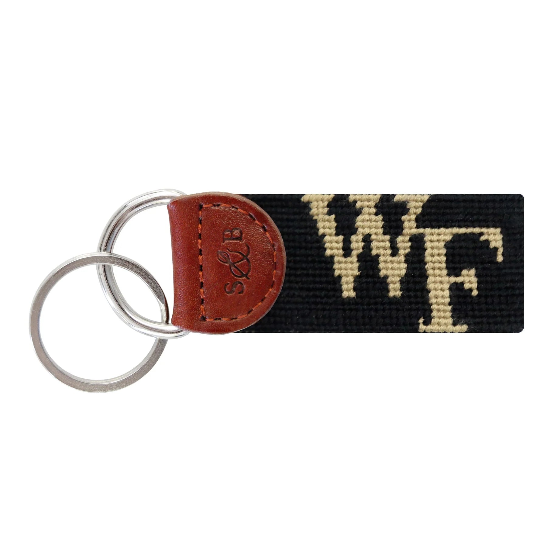 Smathers and Branson Needlepoint Key Fob