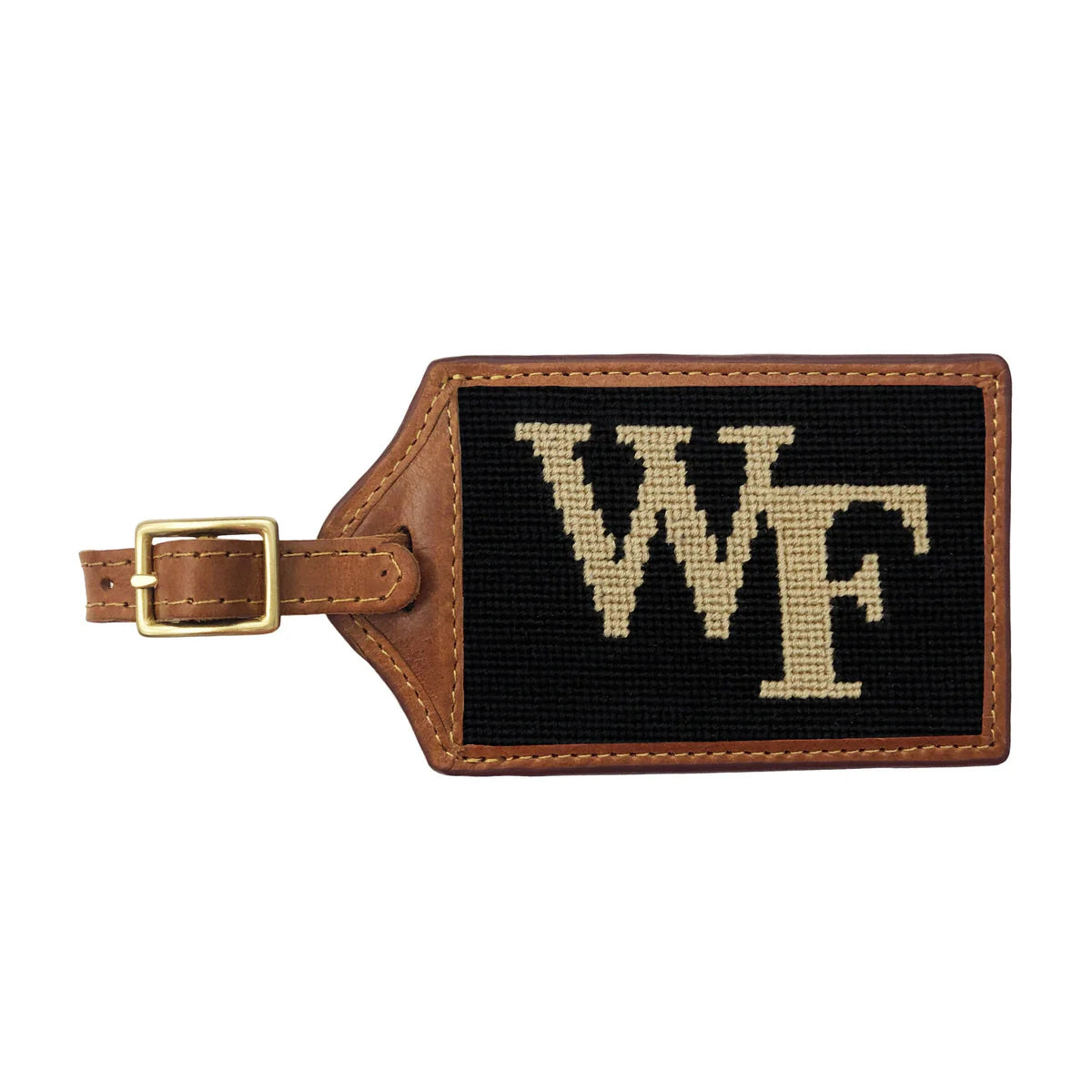 Smathers and Branson Needlepoint Luggage Tag