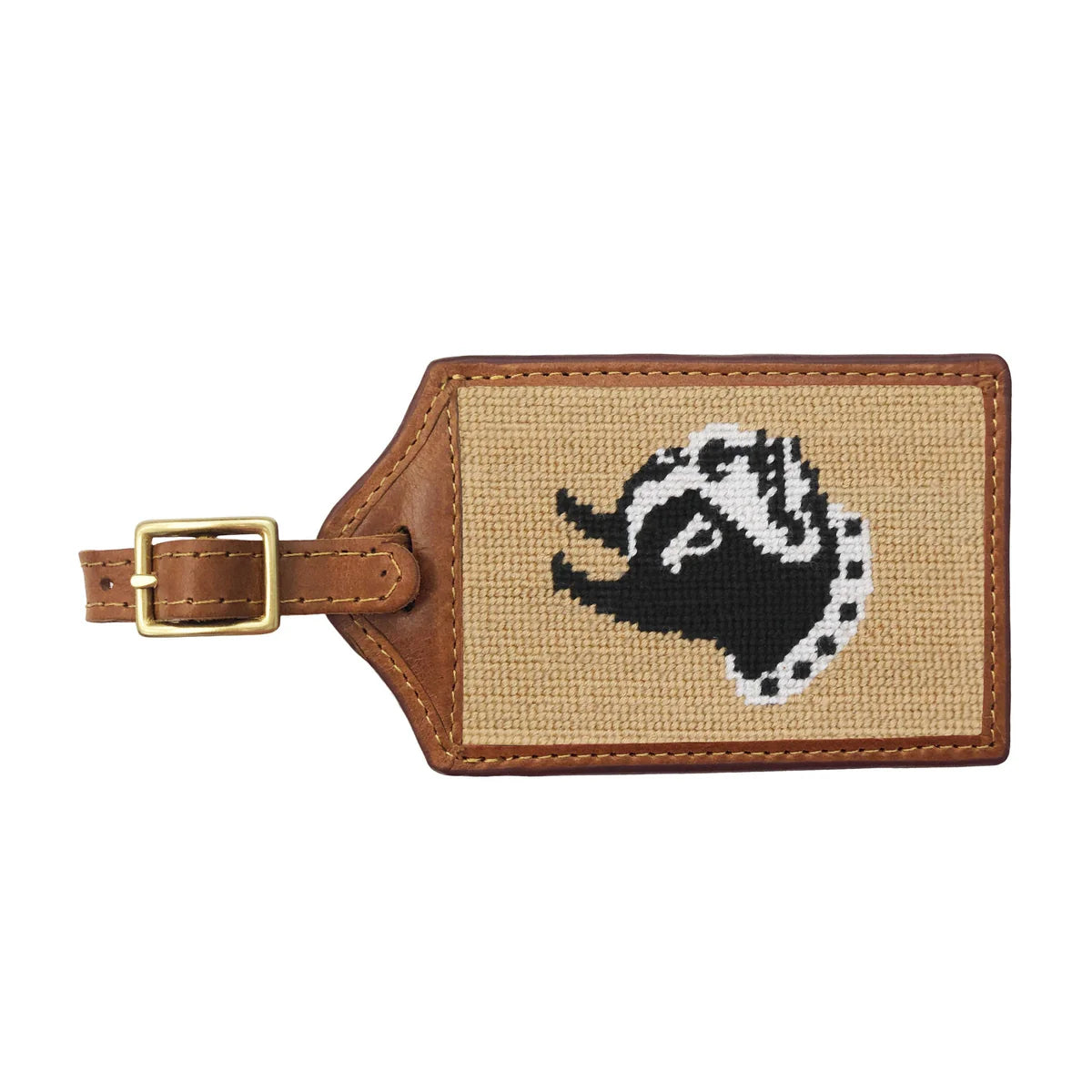 Smathers and Branson Needlepoint Luggage Tag