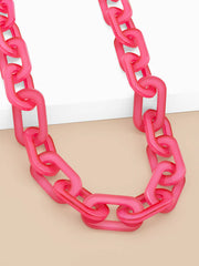 Flat Link Necklace