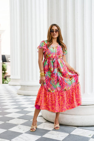 Savanna Dress - Candy Pink