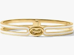 Julie Vos Enamel Hinge Bangle