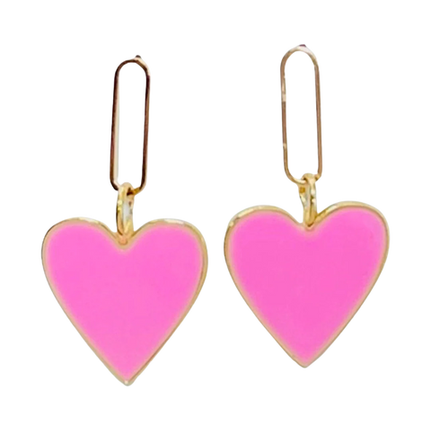 Holst and Lee Heart on Fire Earrings