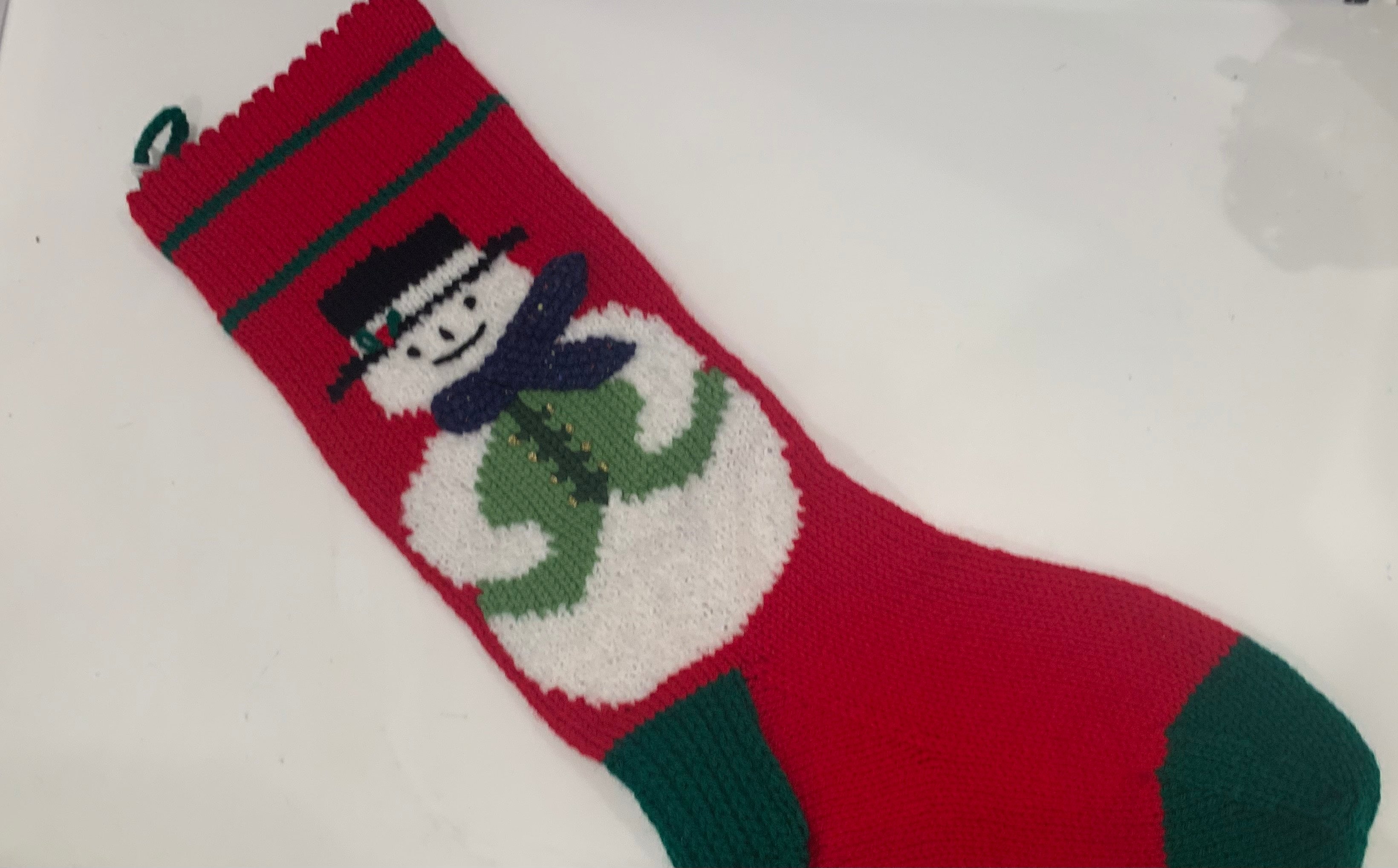 Hand Knitted Christmas Stockings