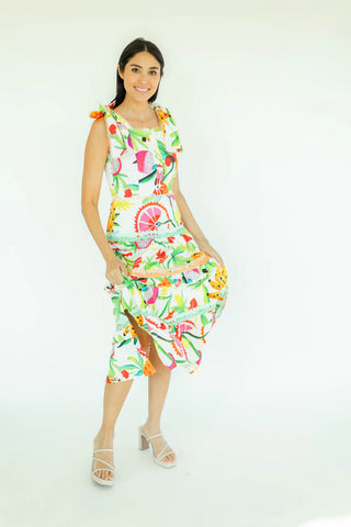 Naomi Maxi Dress - Tropical Breeze