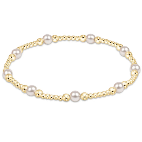 Classic Purpose Pattern Bead Bracelet