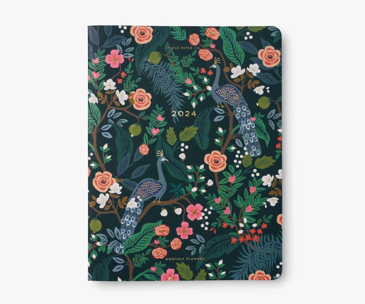 2024 Peacock Appointment Notebook