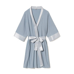 PJ Harlow Shala Rib Knit Camono Robe