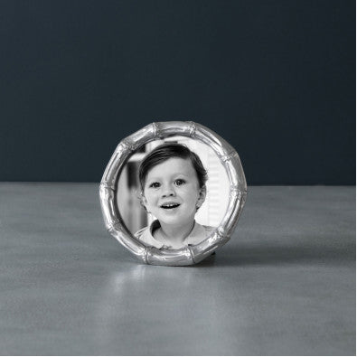 Beatriz Ball Silver Garden Bamboo 5x5 Round Frame
