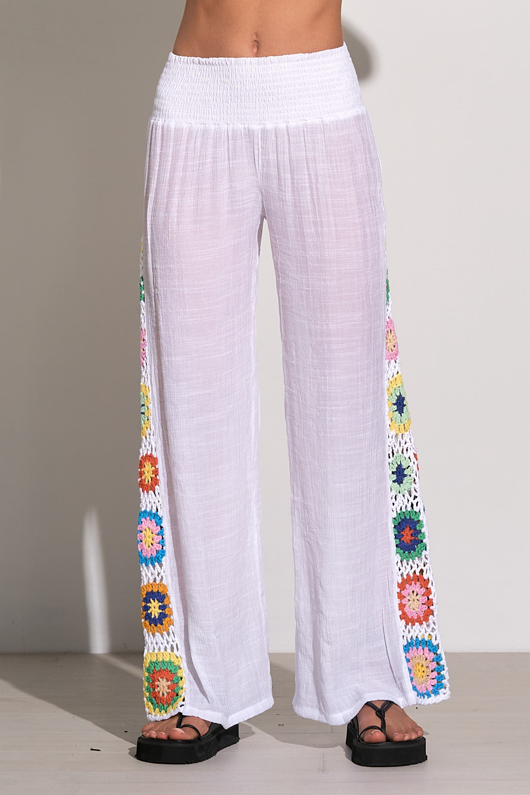 Elan Pant With Colored