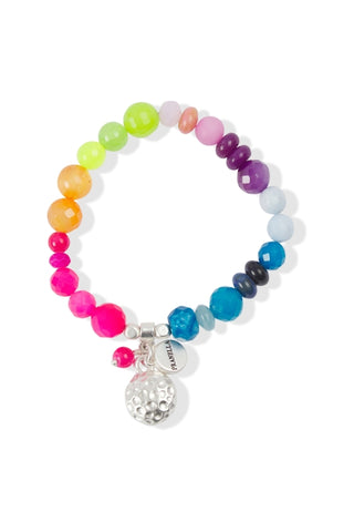 Marcia Multi Ball Bracelet w/ gold hardware