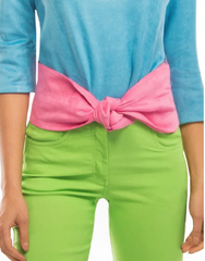 Gretchen Scott Ultra Suede Tie Belt