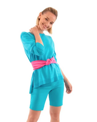 Gretchen Scott Ultra Suede Tie Belt