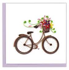 Bicycle w/ Flower Basket