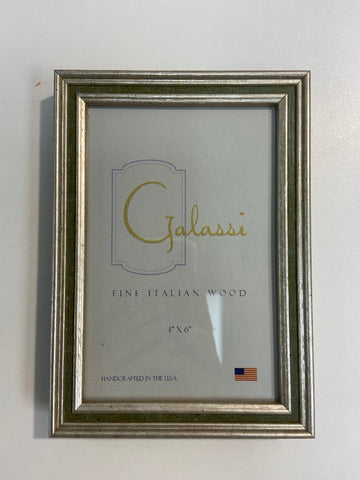Silver/Green Channel Frame
